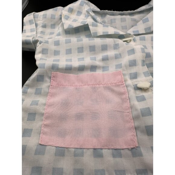1980s Vtg Cabbage Patch Kids Doll Cornsilk Pastels Retro Long Shirt Squares READ - Picture 4 of 8